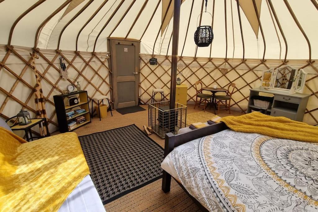 Bronfelen Yurt Otel Cynghordy Dış mekan fotoğraf