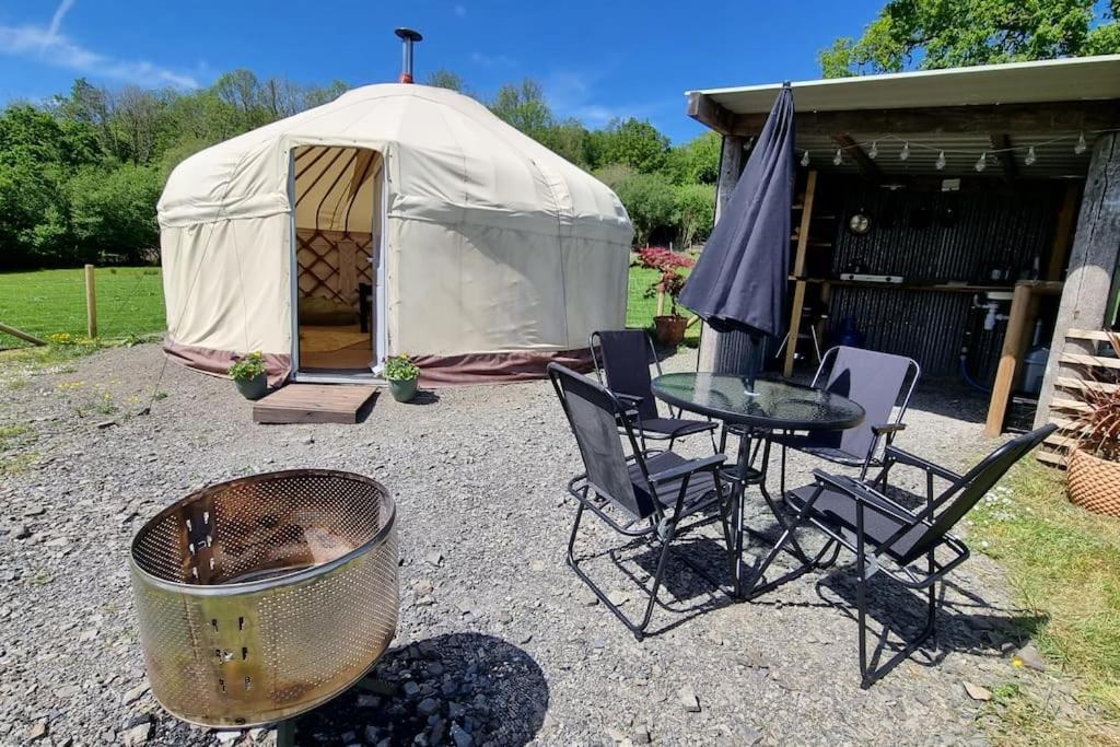 Bronfelen Yurt Otel Cynghordy Dış mekan fotoğraf