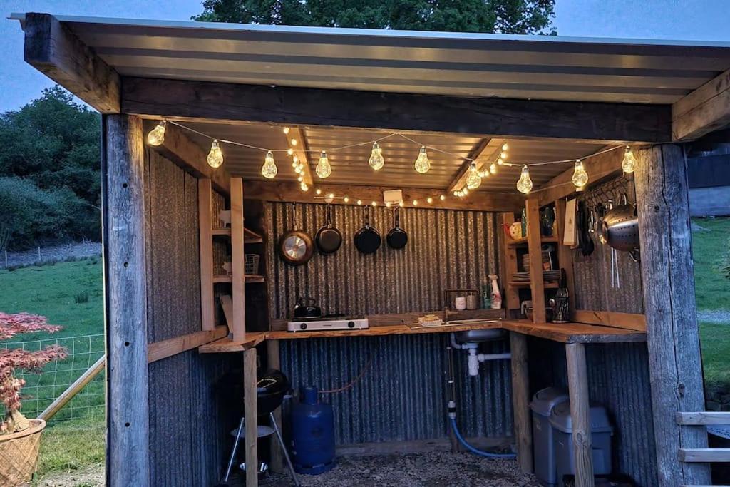 Bronfelen Yurt Otel Cynghordy Dış mekan fotoğraf