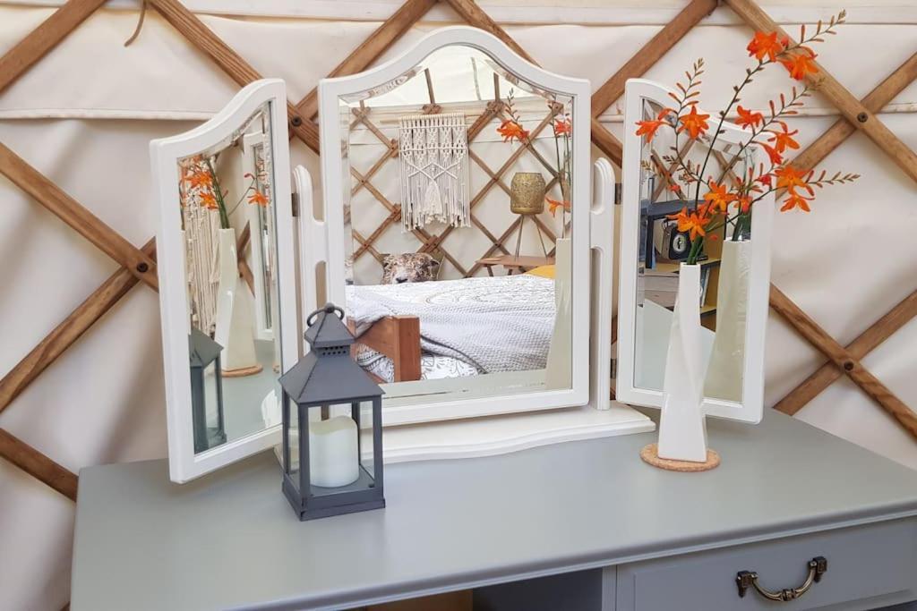 Bronfelen Yurt Otel Cynghordy Dış mekan fotoğraf