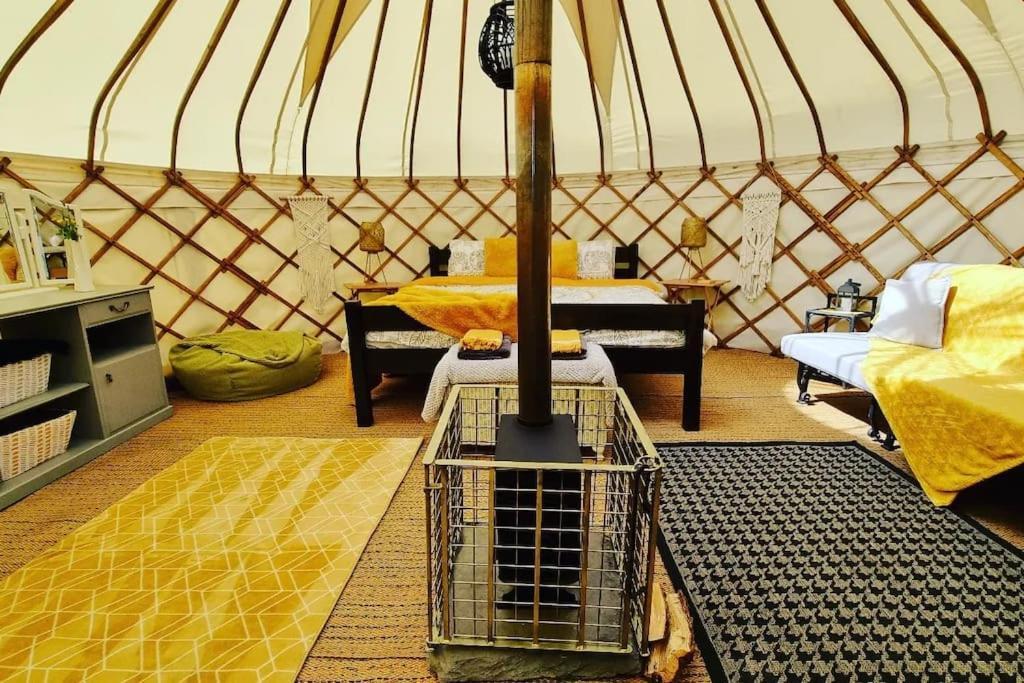 Bronfelen Yurt Otel Cynghordy Dış mekan fotoğraf