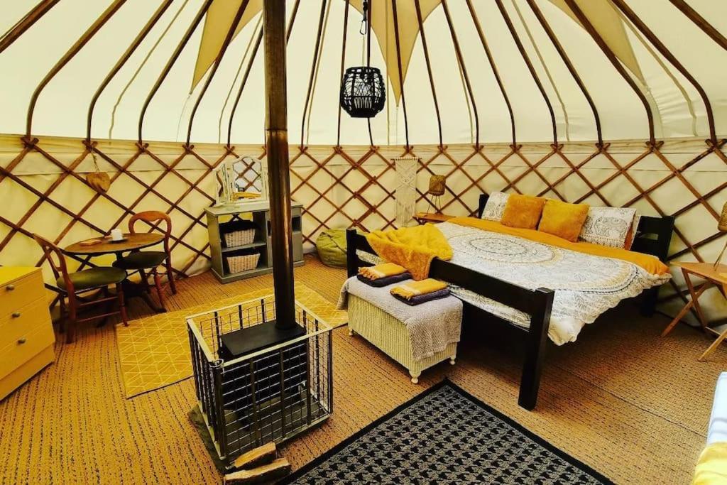 Bronfelen Yurt Otel Cynghordy Dış mekan fotoğraf