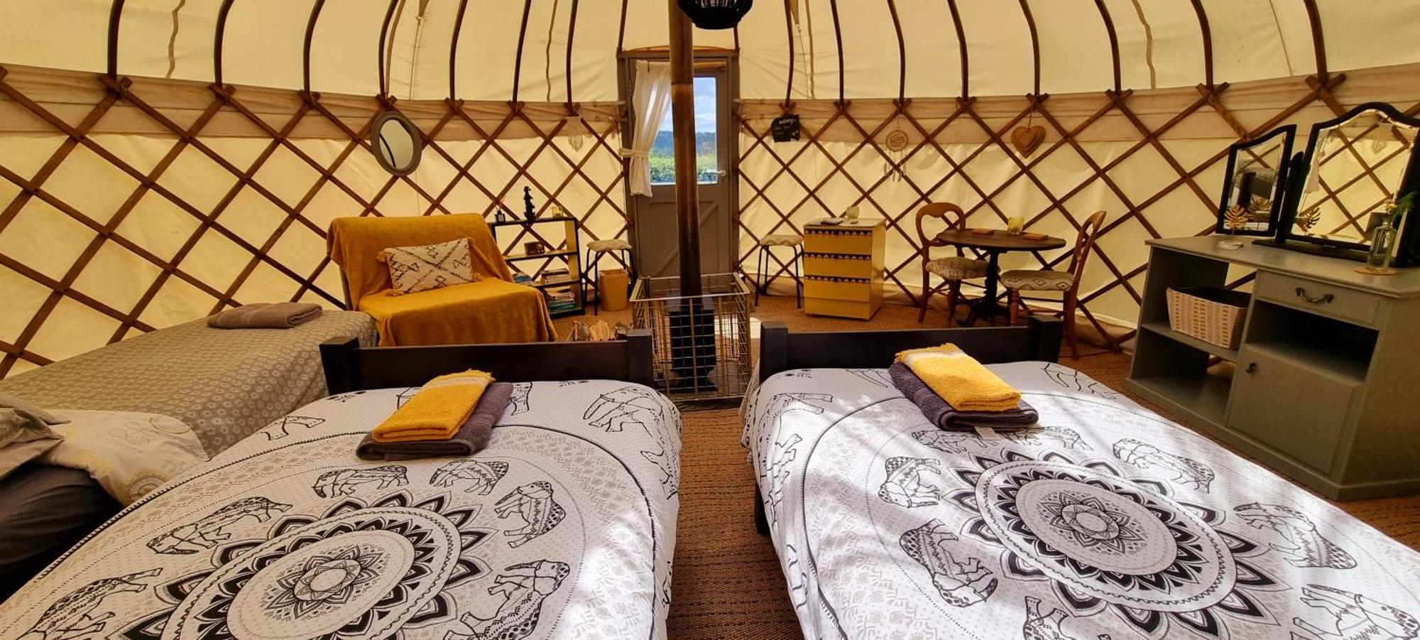 Bronfelen Yurt Otel Cynghordy Dış mekan fotoğraf